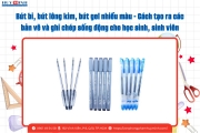 Bút Bi, Bút Lông Kim, Bút Gel Nhiều Màu - Cách Tạo Ra Các Bản Vẽ Và Ghi Chép Sống Động Cho Học Sinh,