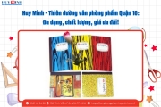 Huy Minh - Thiên Đường Văn Phòng Phẩm Quận 10: Đa Dạng, Chất Lượng, Giá Ưu Đãi!
